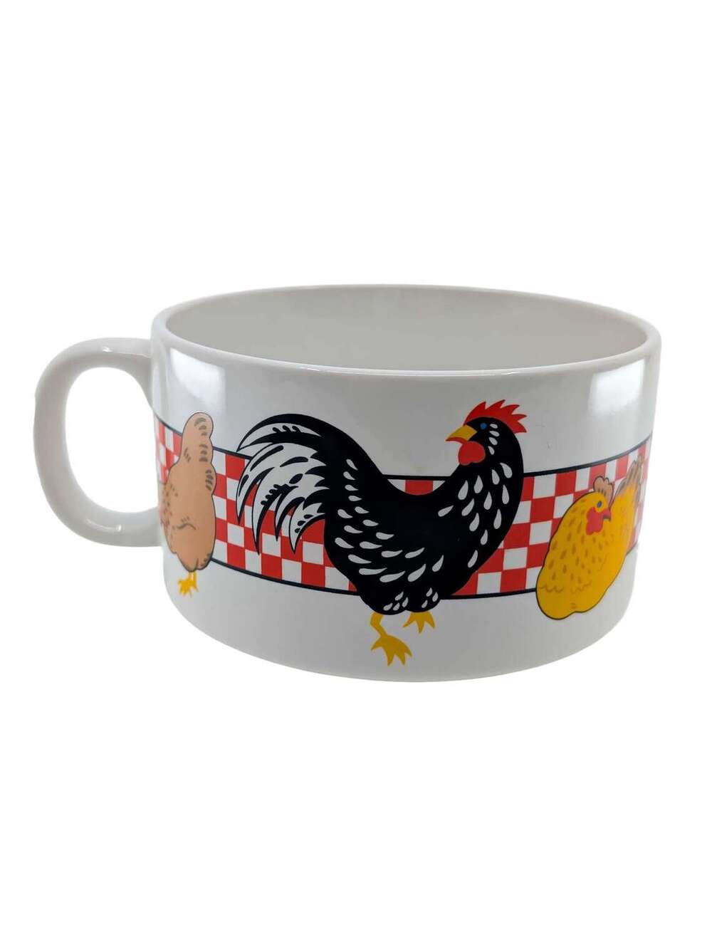 Vintage Avon Gift Collection Chicken Soup Mug Rooster Farmhouse Coffee Cup